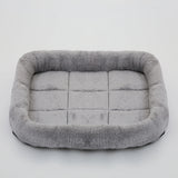 Pet Dog Bed Soft Plush Square Kennel Cat Large Medium Small Dogs Bed Cushion Pet Accessories Cat Dog Sleep Pad House
