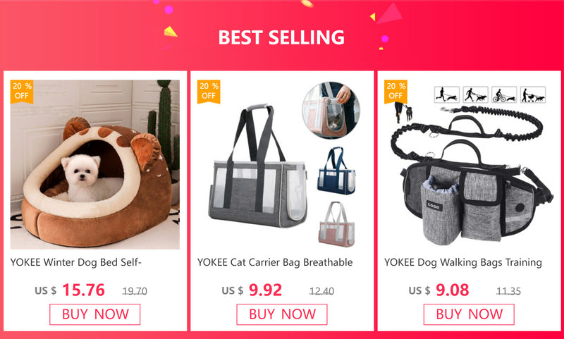 Yokee Pet Cat Mat Dog Bed Sofa Handmade Bamboo Weaving Four Season Cozy Nest Baskets Waterproof Removable Cushion Sleeping House