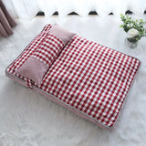 Pet Cat Bed Cushion Soft Lounger Pet Bed House for Dogs Cats Cozy Sleeping Sofa Warm Puppy Kennel Mat Dog Mattress Pet Supplies