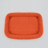 Pet Dog Bed Soft Plush Square Kennel Cat Large Medium Small Dogs Bed Cushion Pet Accessories Cat Dog Sleep Pad House