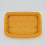 Pet Dog Bed Soft Plush Square Kennel Cat Large Medium Small Dogs Bed Cushion Pet Accessories Cat Dog Sleep Pad House