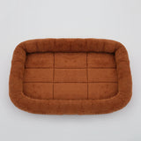 Pet Dog Bed Soft Plush Square Kennel Cat Large Medium Small Dogs Bed Cushion Pet Accessories Cat Dog Sleep Pad House