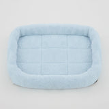 Pet Dog Bed Soft Plush Square Kennel Cat Large Medium Small Dogs Bed Cushion Pet Accessories Cat Dog Sleep Pad House